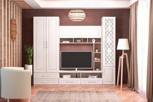 Модульная гостиная Аллегро 9 Ромб (Диал)